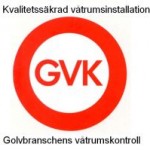 Kvalitetssäkrad våtrumsinstallation GVK Golvbranschens våtrumskontroll